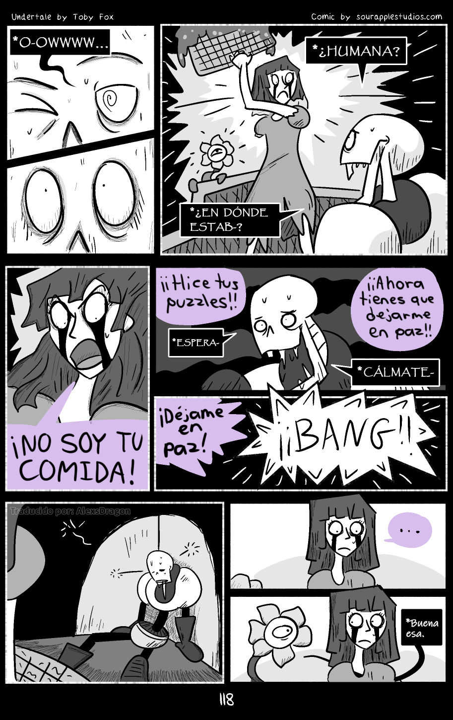 Horrortale capitulo 1 pagina 1 by pacmanilluminati on DeviantArt