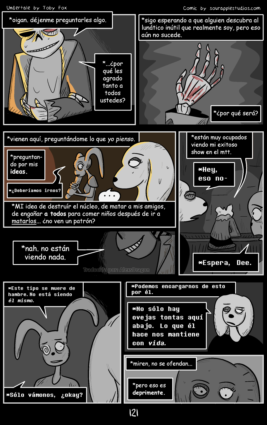 Horrortale capitulo 1 pagina 1 by pacmanilluminati on DeviantArt