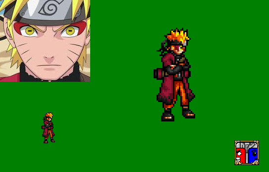 Naruto Sage Mode Sprite