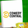 SpongeBob Painted Comedy Central Logo