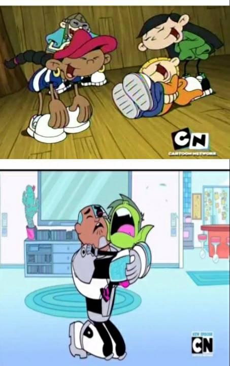 KND Laughing At Beast Boy And Cyborg Crying by Ptbf2002 on DeviantArt