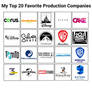 My Top 20 Production Companies (Part 3)
