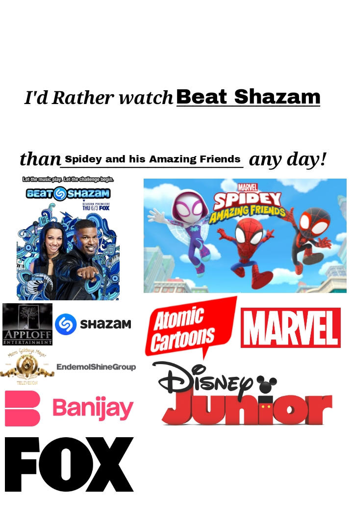 magi trådløs Humanistisk I'd Rather Watch Beat Shazam Than Spidey and his A by Ptbf2002 on DeviantArt