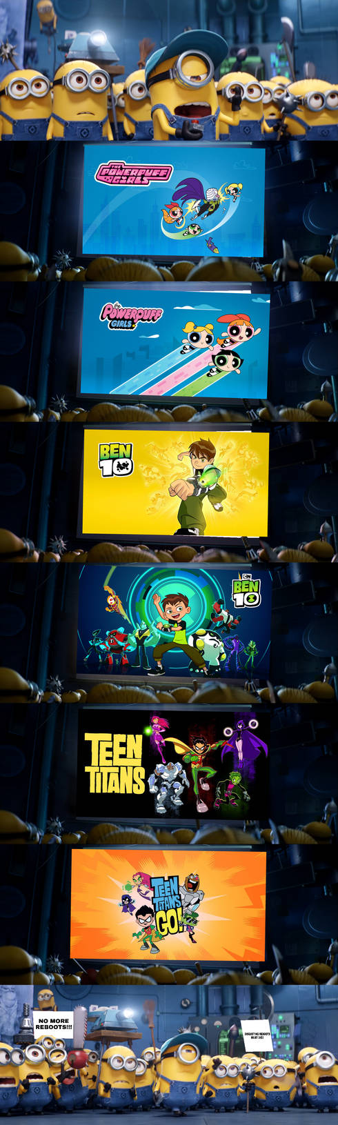 Minions Rate Cartoon Network Shows by Ptbf2002 on DeviantArt