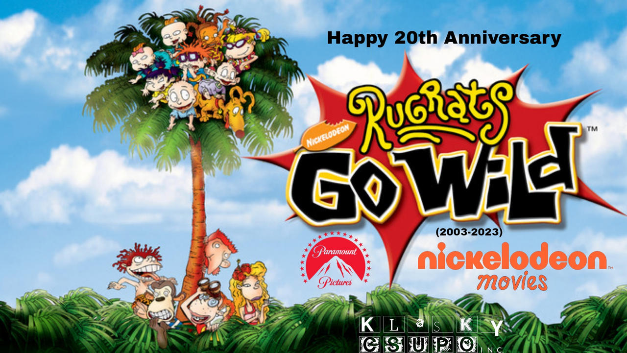 Happy 20th Anniversary Rugrats Go Wild (2003-2023) by Ptbf2002 on ...