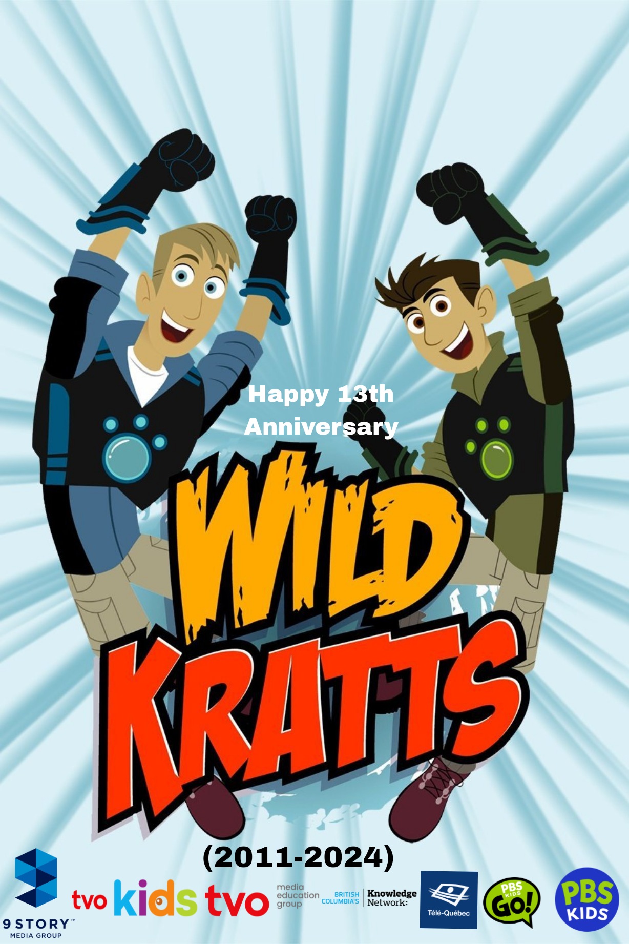Happy 13th Anniversary Wild Kratts