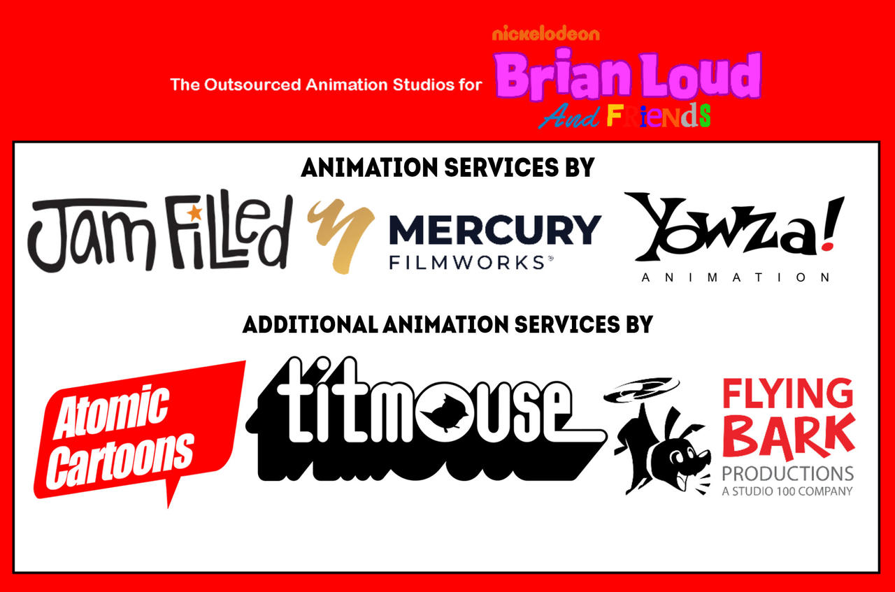 The Outsourced Animation Studios For BLAF by Ptbf2002 on DeviantArt