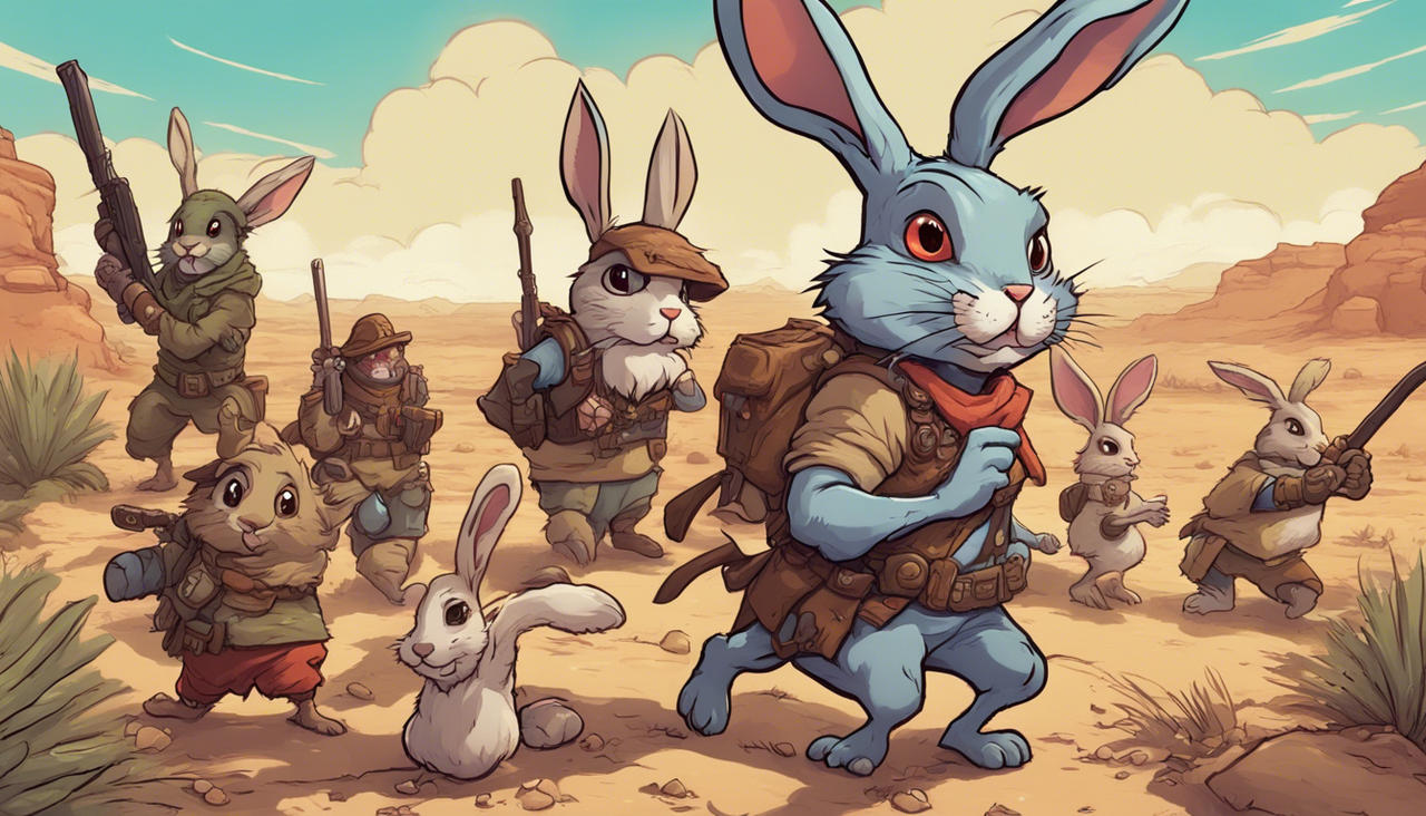 Who Rabbit Cartoon A wacky cartoon rabbit outsmarts a group of hungry by Ptbf2002 on ...