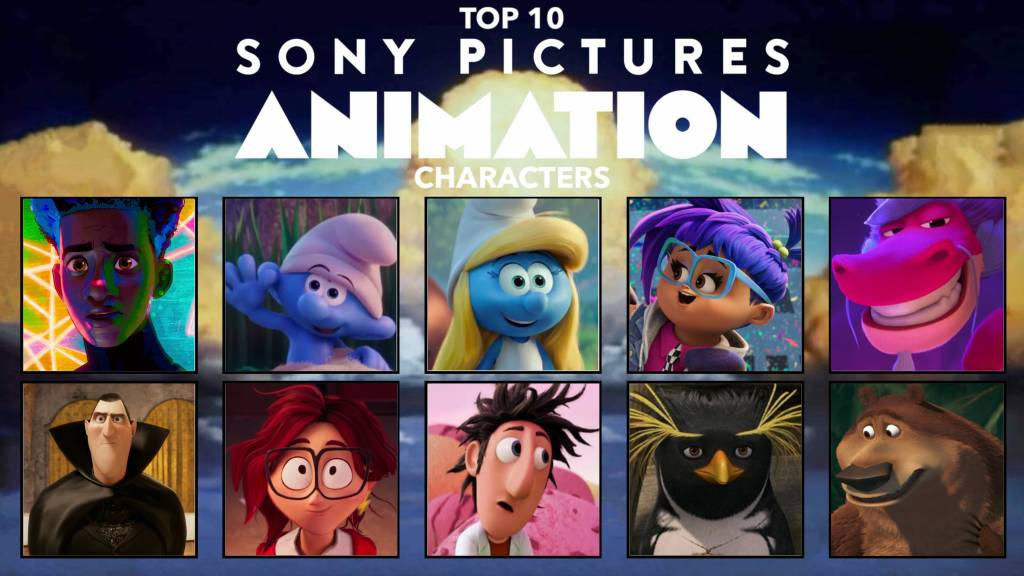 My Top 10 Sony Pictures Animation Characters by Ptbf2002 on DeviantArt