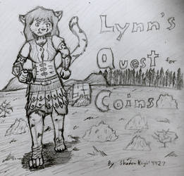 Lynn's Quest for Coins Comic (Cover Art)