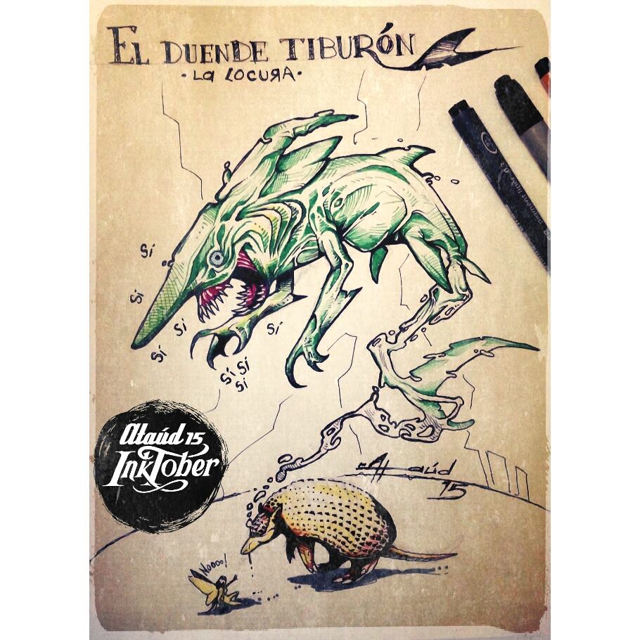 Tiburon Duende y los deseos del Armadillo