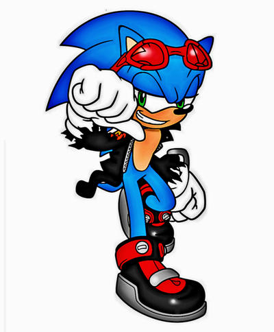 Evil Sonic Yet again by scourge1985 on DeviantArt