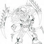 Line Art: Infested Terran