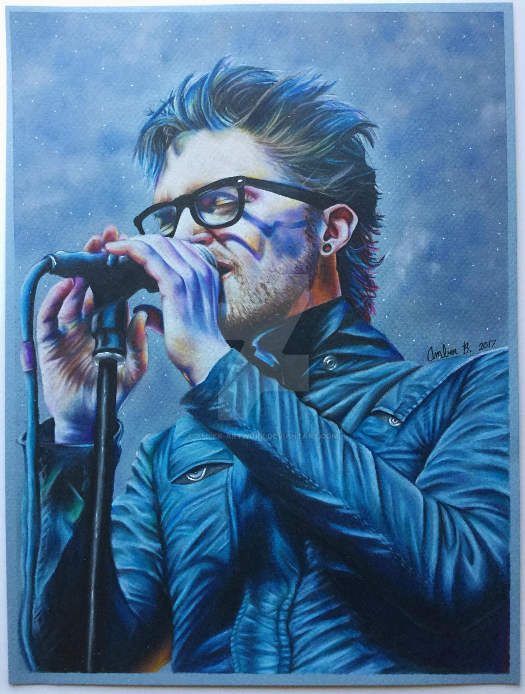 Starset Dustin Bates - Drawing by amber-artwork on DeviantArt