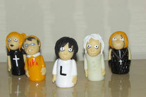 Death Note Near's finger puppets