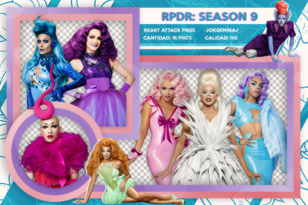 Pack png: RuPaul's Drag Race (Season #9)