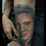 Elvis Presley Portrait Tattoo