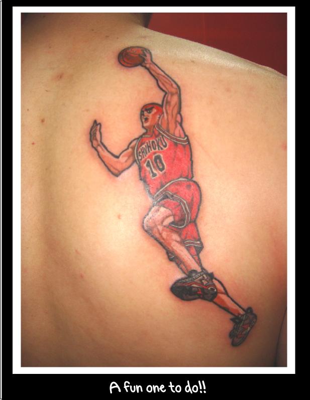 Slam dunk tattoo by Mechavibe on DeviantArt