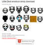 Little Devil emoticon emoji download