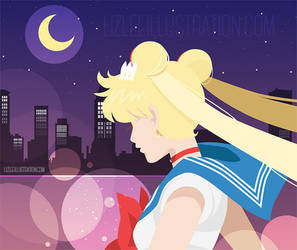 Fighting Evil by Moonlight - vector