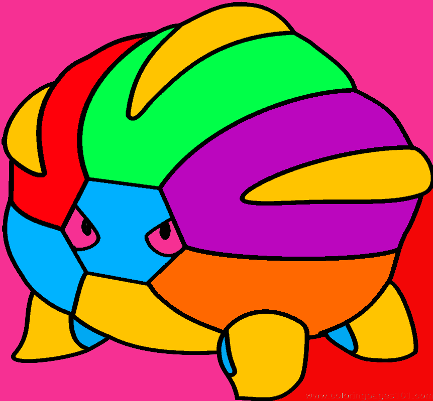 Shelgon-Pokemon-coloring-page by Mastercolor1234 on DeviantArt