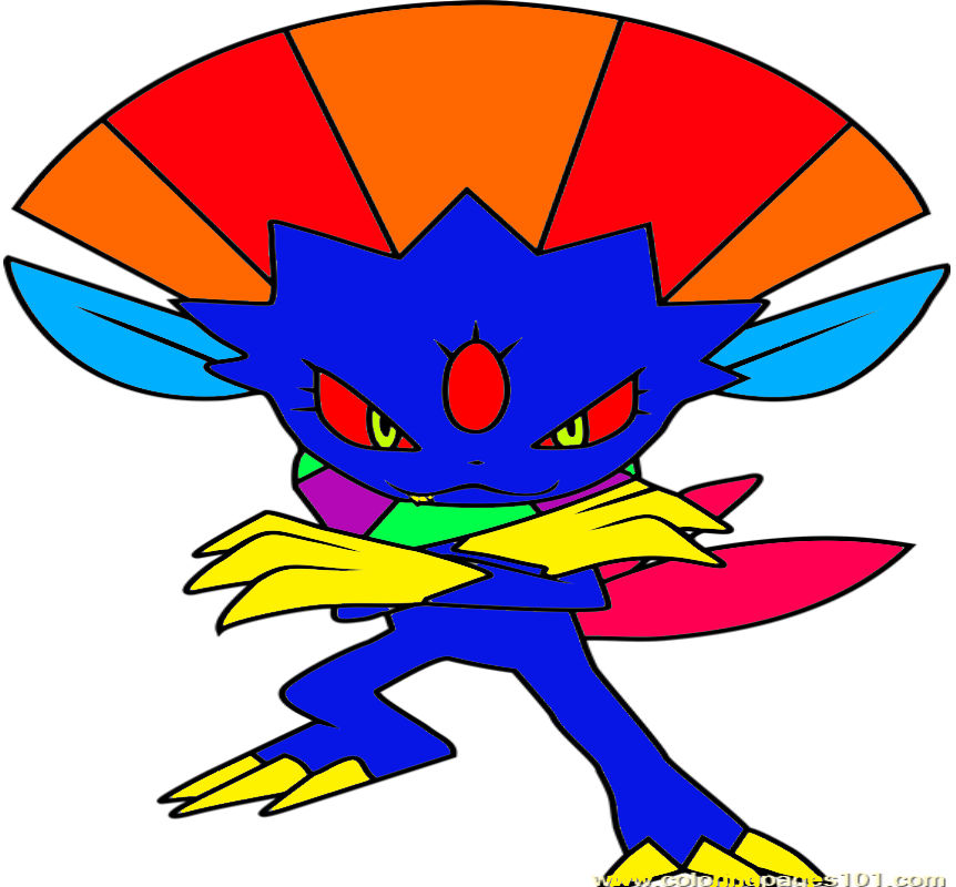 WeavilePokemoncoloringpage by Mastercolor1234 on DeviantArt