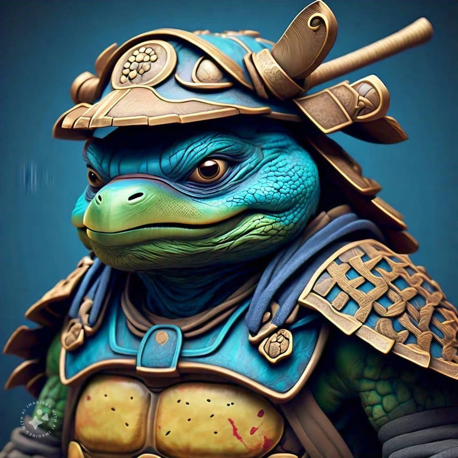 Samurai turtle by Mastercolor1234 on DeviantArt