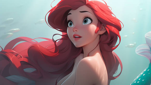 Princess Ariel in Pink #7 by MermaidMelodyEdits on DeviantArt