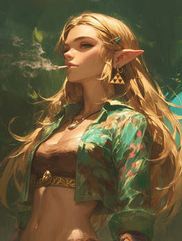 Zelda celebrates 420 day