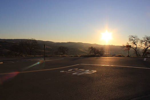 Three Way Stop with a View