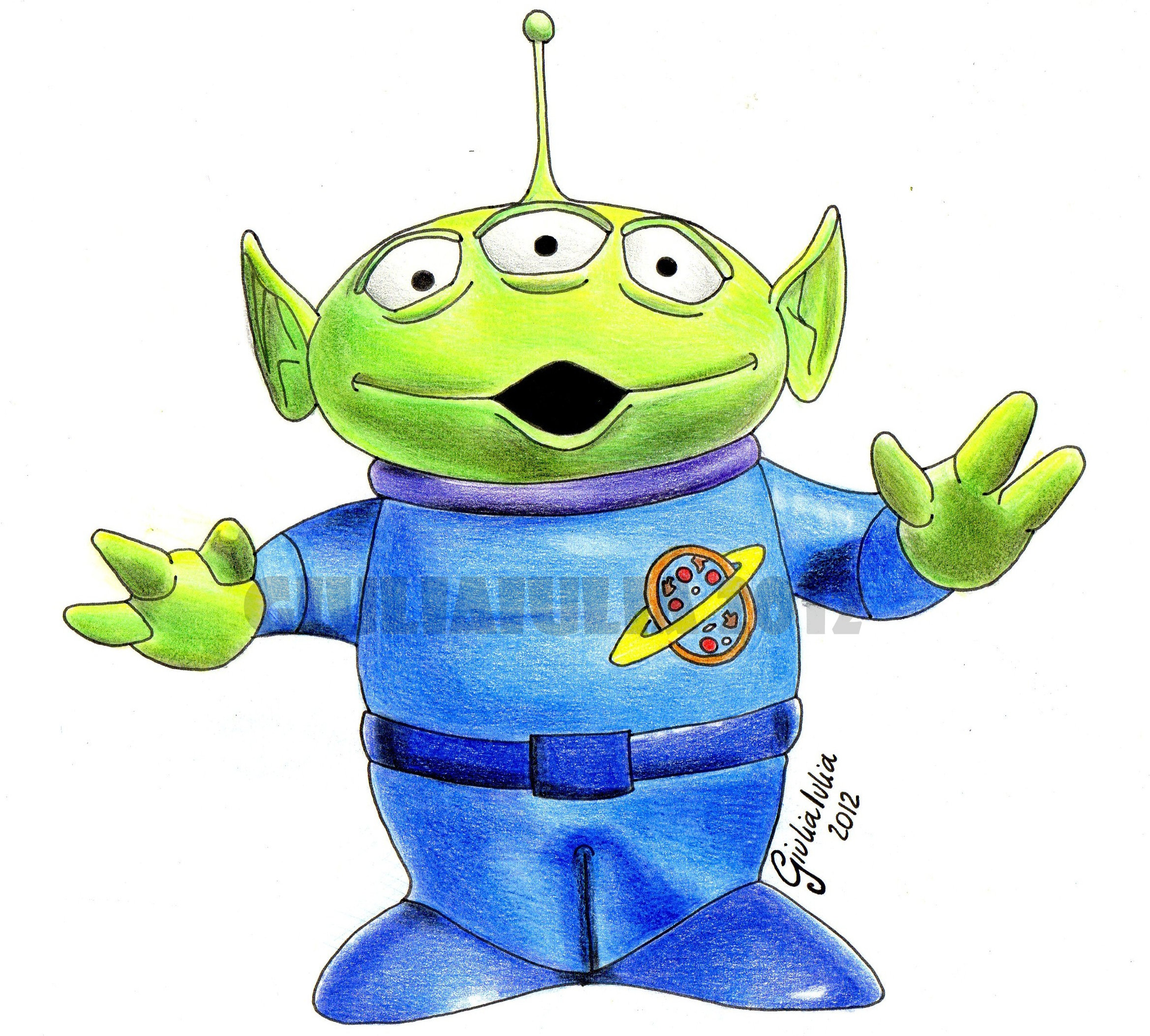 Toy Story Alien Template - Free Printable Toy Story Alien Toy Story...