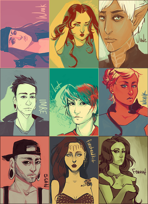 palette portraits pt.1