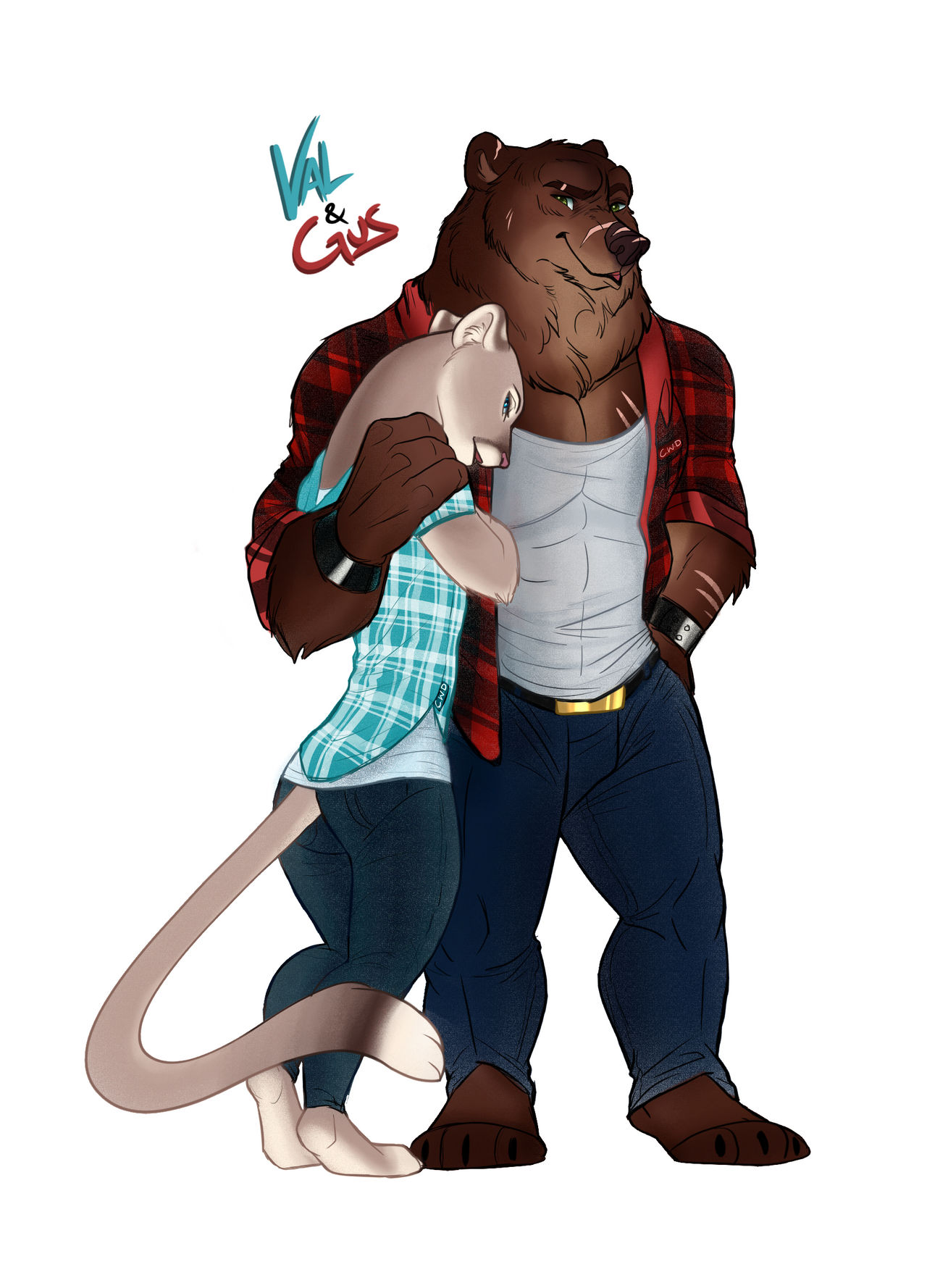 Gus and Val by GrizzlyGus92 on DeviantArt