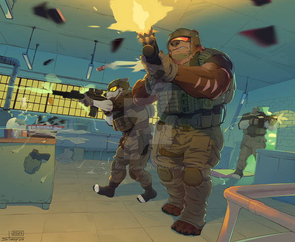RAID! by GrizzlyGus92 on DeviantArt