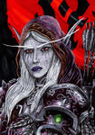 World of Warcraft - Sylvanas Windrunner by Whitesekhmet