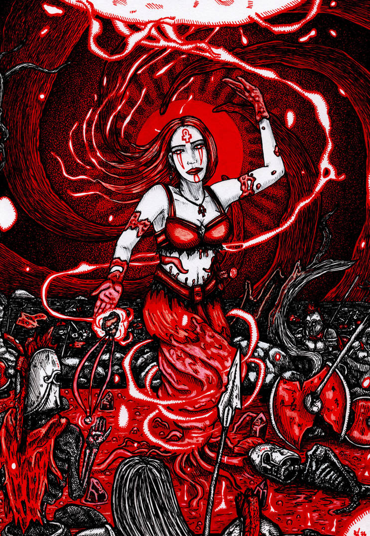 Rise of the Blood Goddess by Whitesekhmet