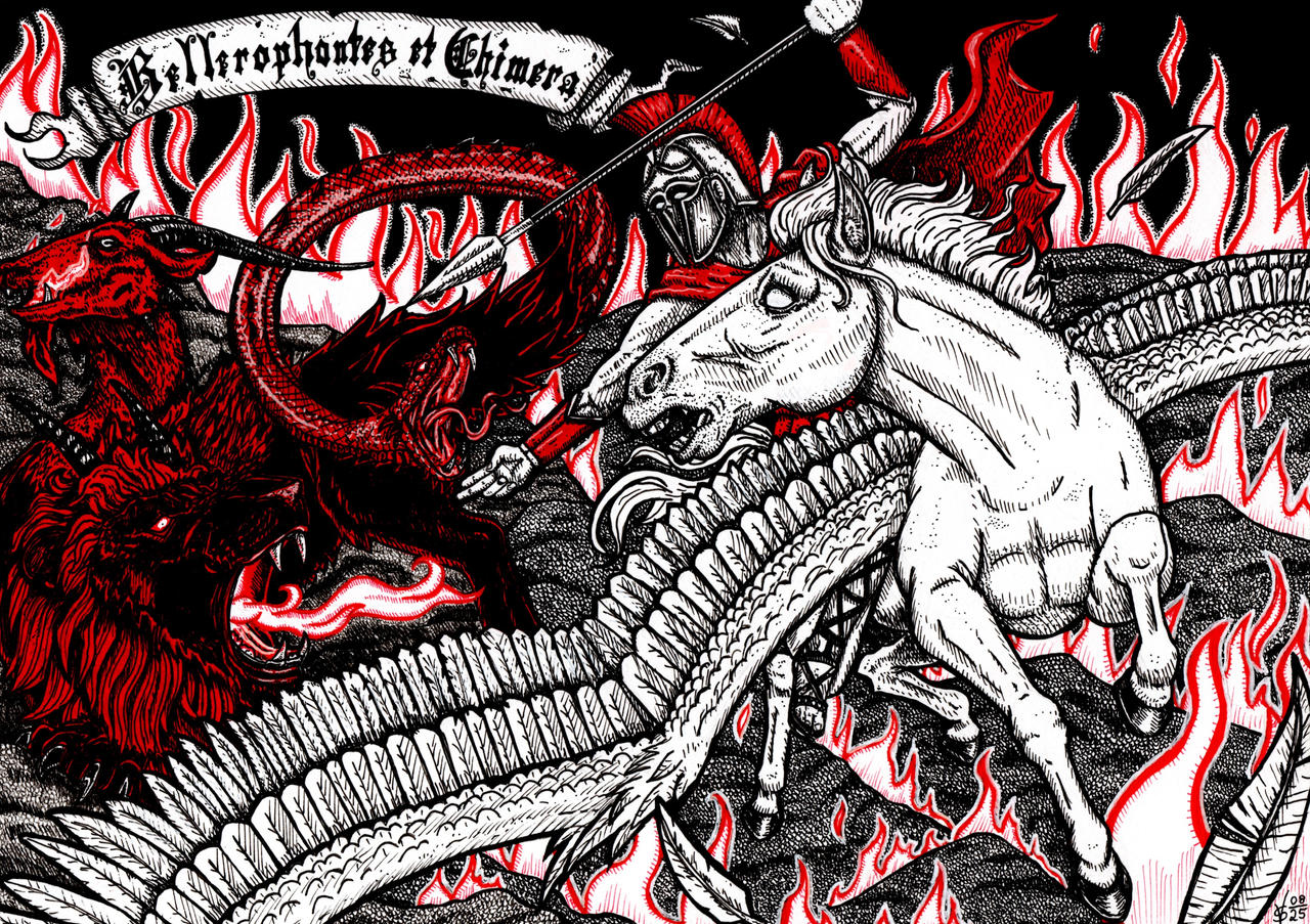 Bellerophontes et Chimera