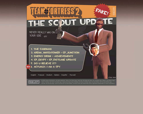 The scout update is a LIE