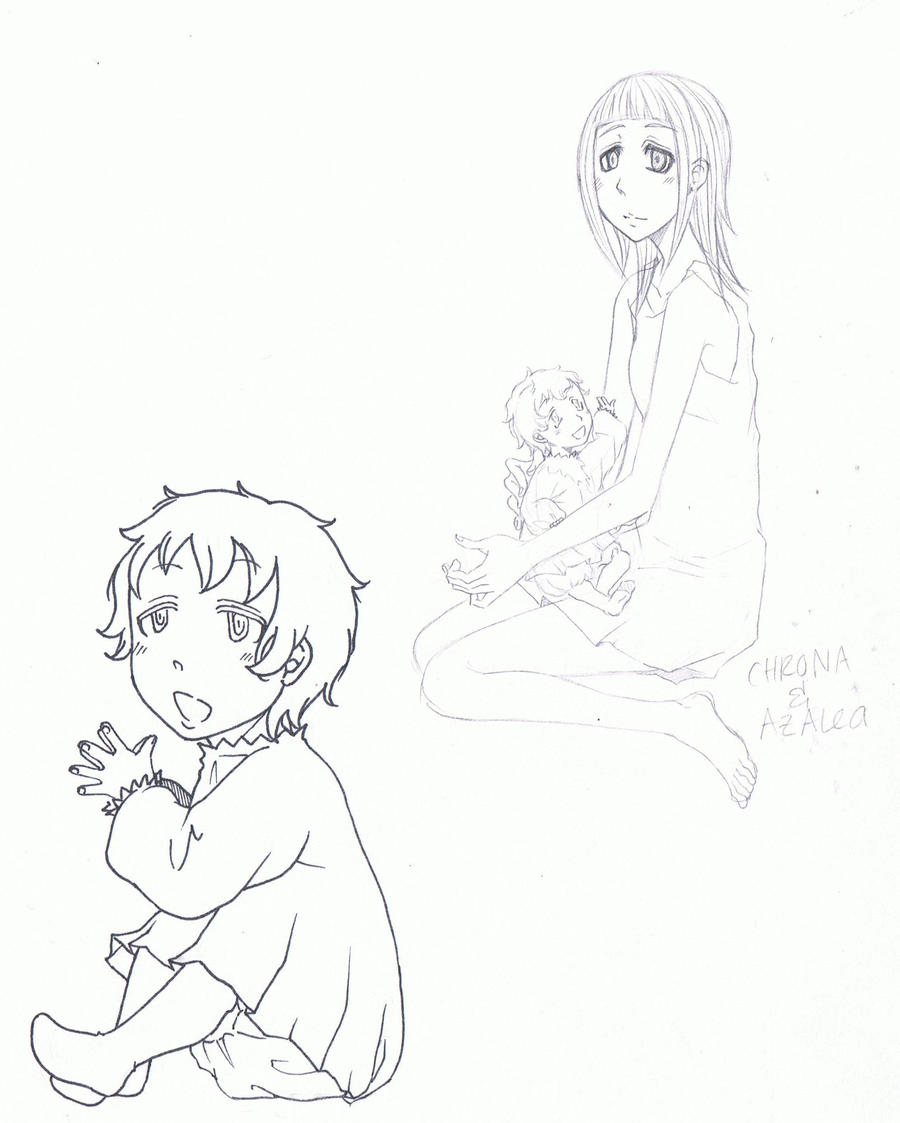 Azom Mother Aza-chan and Mother by DeathatSunrise on DeviantArt