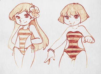 Lilo and Dora Swimsuit