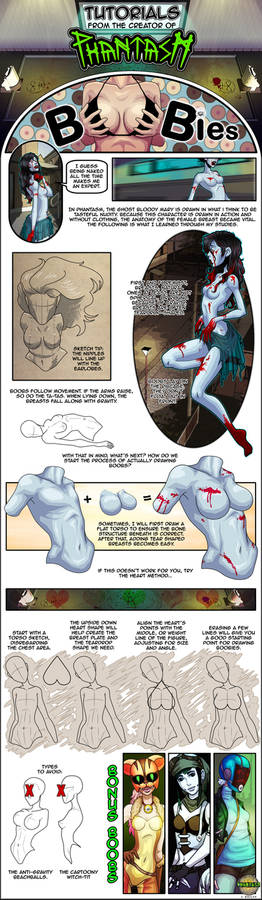 Boobs Tutorial via Phantasm Comic