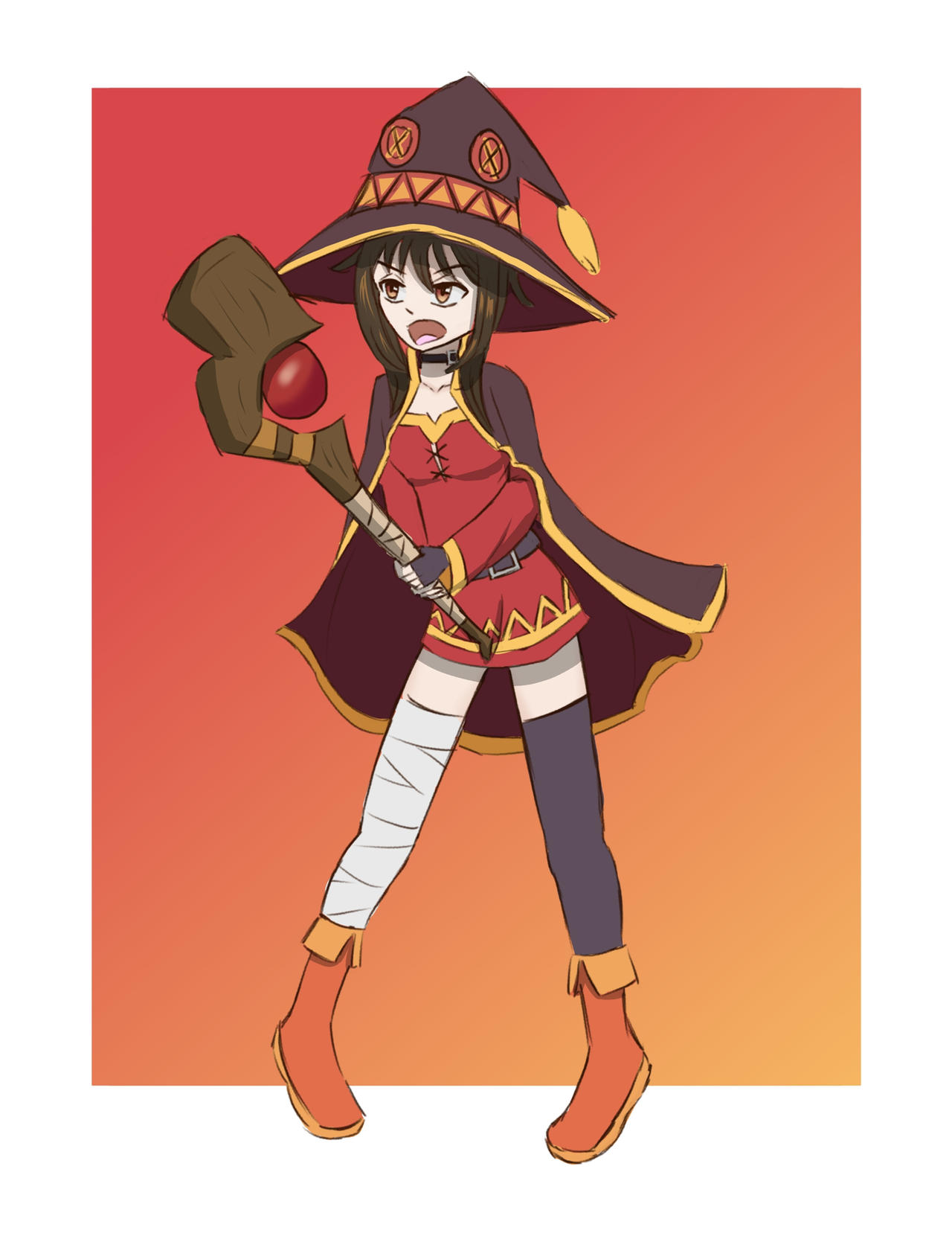 Fall Megumin Megumin by VOCALOID-13 on DeviantArt