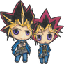 Yugioh Chibi - Yami and Yugi