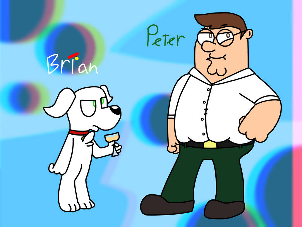Peter and Brian Griffin by RandomRedEngine on DeviantArt