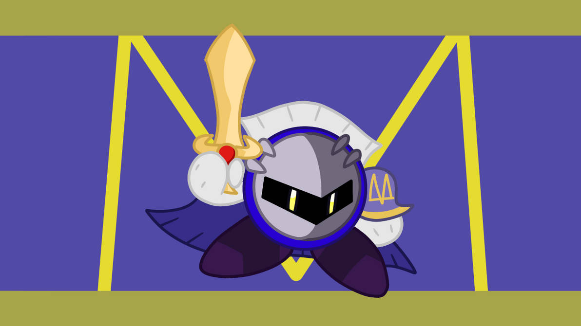 My official redesign on Meta Knight by RandomRedEngine on DeviantArt