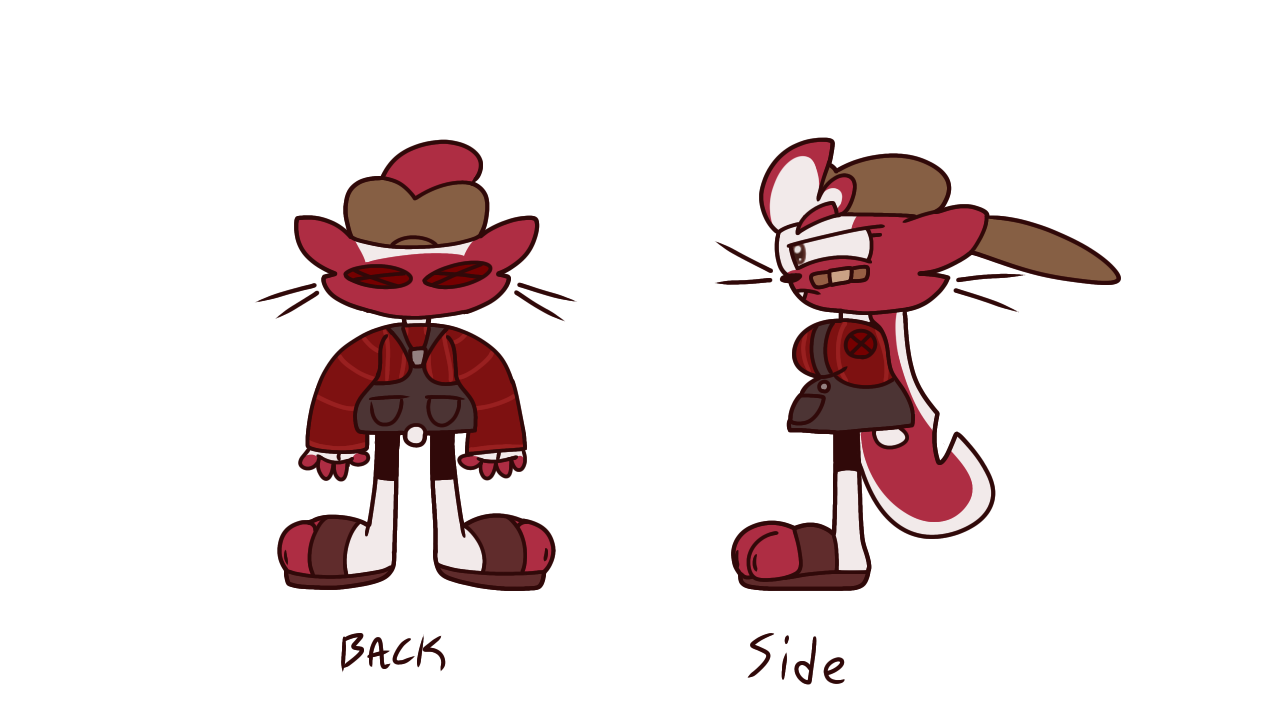 Jenny the Rabbit model sheet (2/2) by RandomRedEngine on DeviantArt