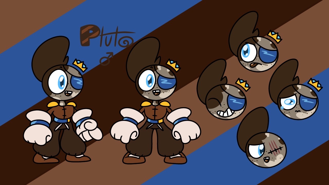 Updated Pluto by RandomRedEngine on DeviantArt