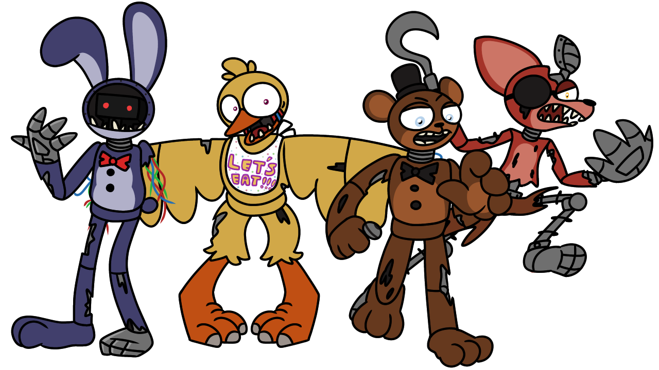 Five Night's at Freddy's 2 (1) (2014) by ReginaldMaster on DeviantArt