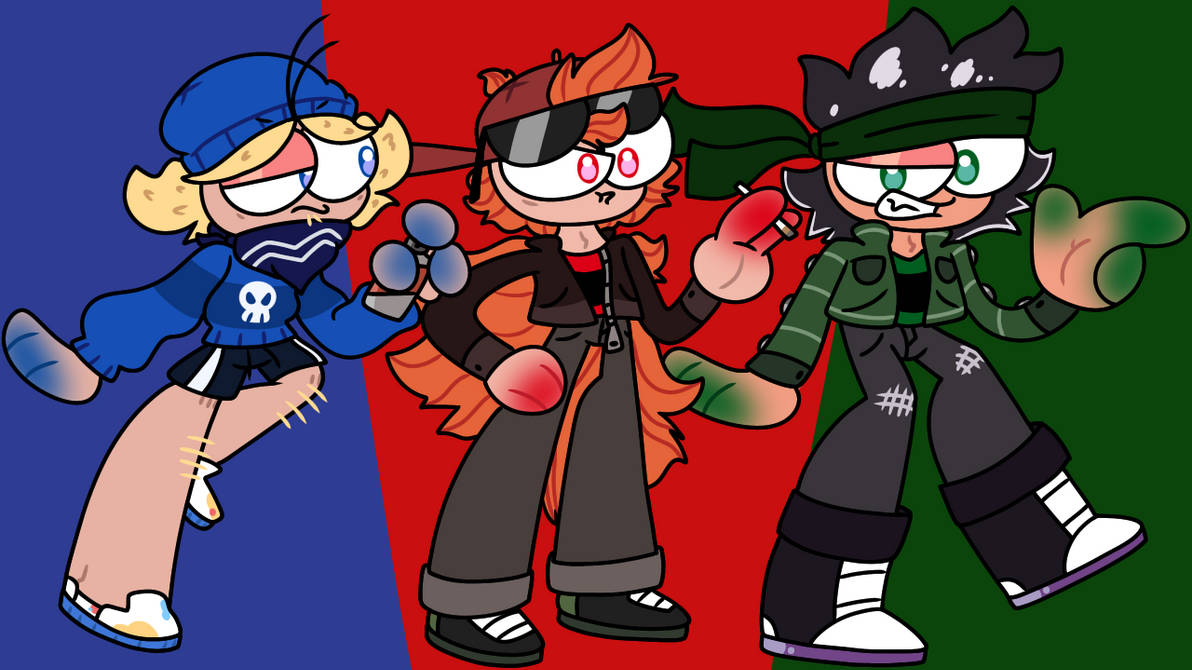 Rowdy Buffe The Rowdyruffs! by RandomRedEngine on DeviantArt