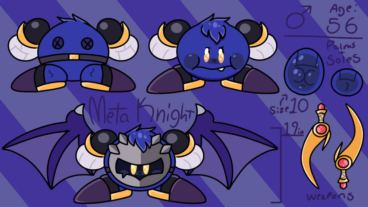 Update Kirby AU (Meta Knight) by RandomRedEngine on DeviantArt